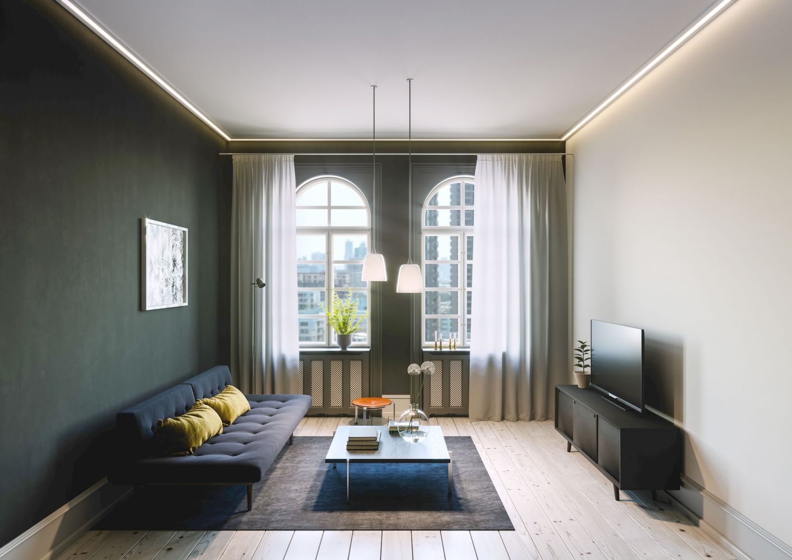 Hohe vs. niedrige Decken - die Vor- und Nachteile | Plameco Spanndecken